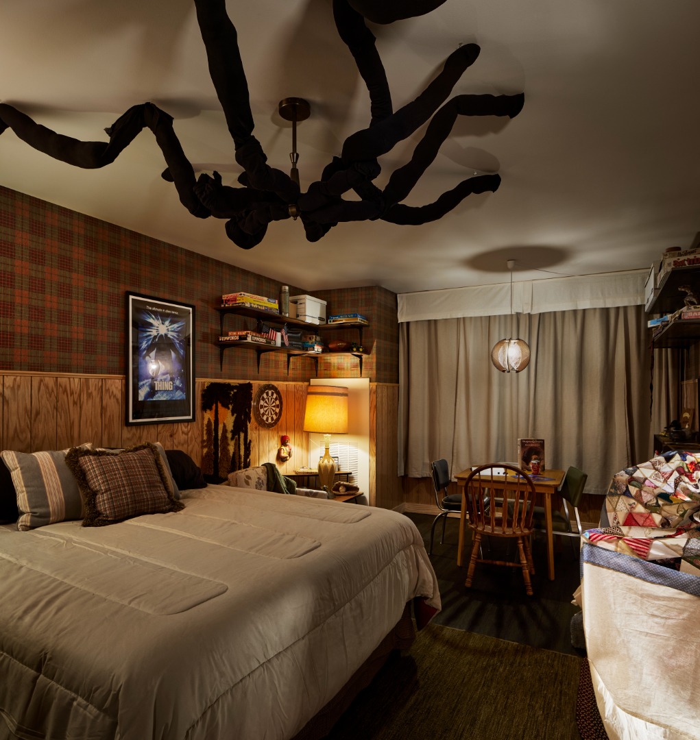 The Stranger Things Suite at Graduate Hotel-Bloomington Makes
